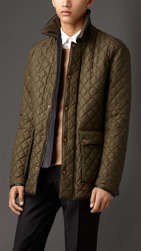 burberry green jacket mens|Burberry winter jacket men.